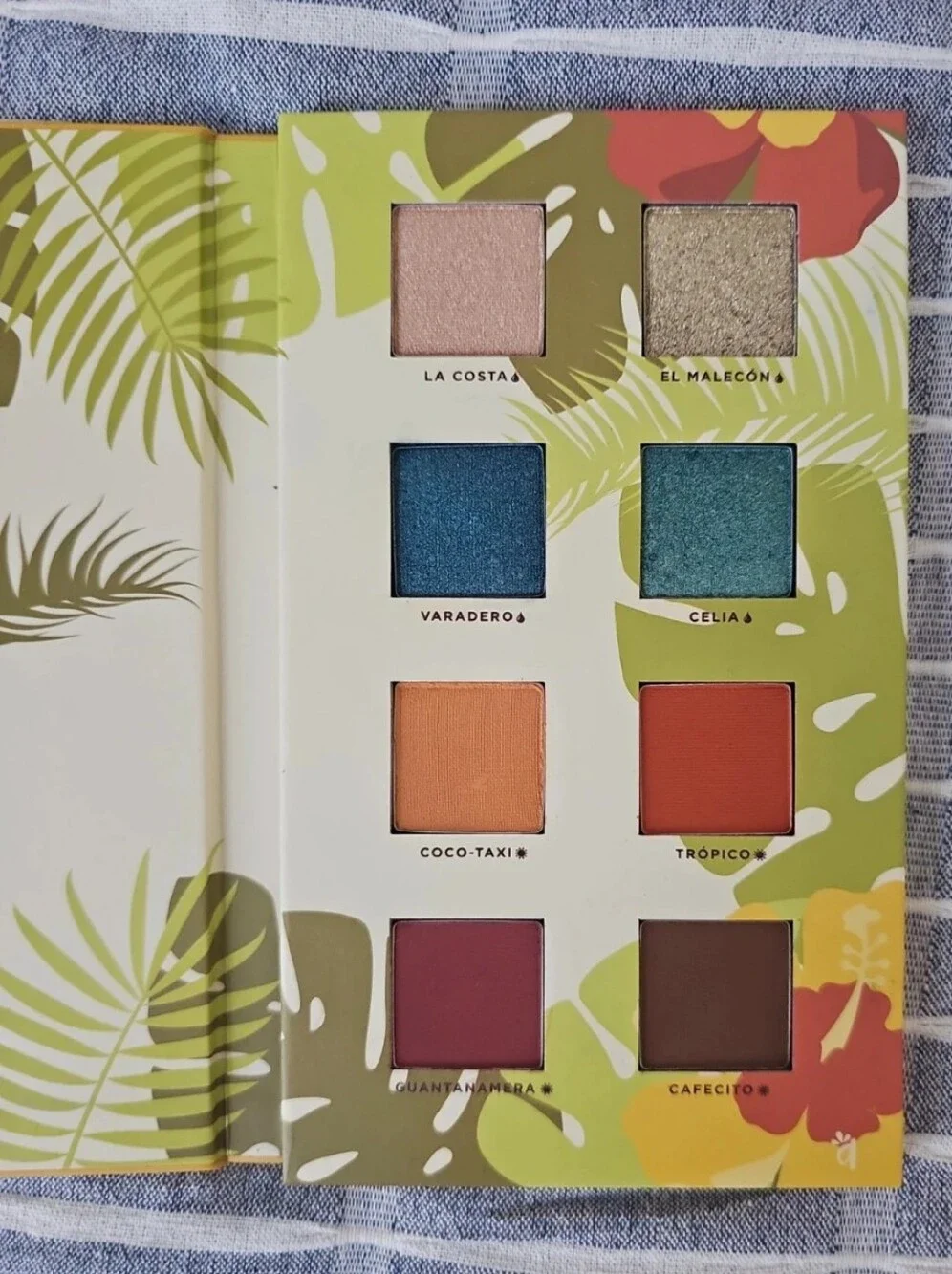 Alamar Cosmetics Reina Del Caribe Vol 1 Eyeshadow Palette Matte Metallic NWT